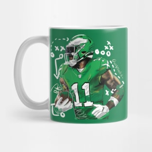 Fly Eagles Fly-Aj Brown Mug